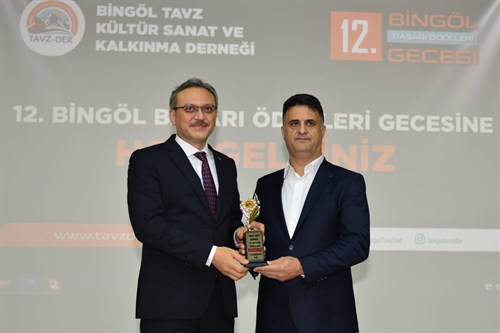 ‘TAVZ-DER ‘12. Bingöl Başarı Ödülleri Gecesi’ Yapıldı
